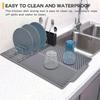 Large Silicone Stove & Sink Mat: Multifunctional Cover, Drain, and Drying Mat