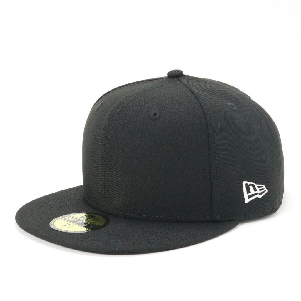 New Era New Era Cap 59FIFTY Plain Basic 7 5950 BASIC BLK SWHI 25J Черный/Белый 3/4