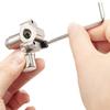 A/C Piercing Valve Refrigerator Piercing Puncture Valve Spanner Zinc Alloy Air Conditioner Line Tap Valves For Home HVAC Parts