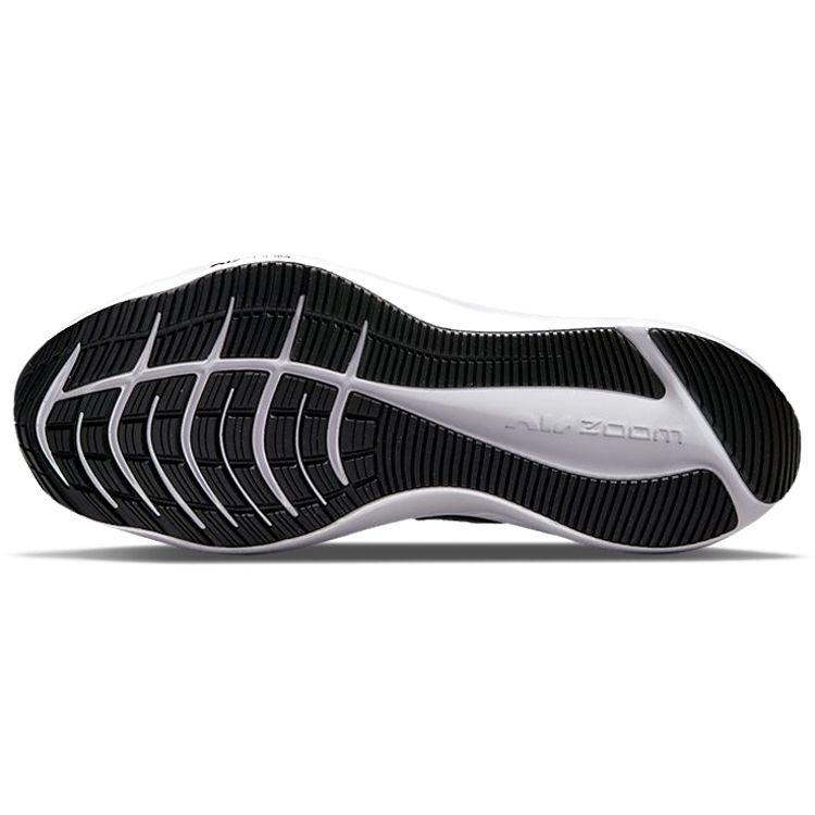 Nike Winflo 8 Черно-белые мужские кроссовки темно-дымчато-серые CW3419-006