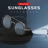 Men'S Sunglasses High Quality Punk Glasses Retro Circular Sunglasses Fashion Street Photo Sunglasses Alloy Frame Outdoor Glasses