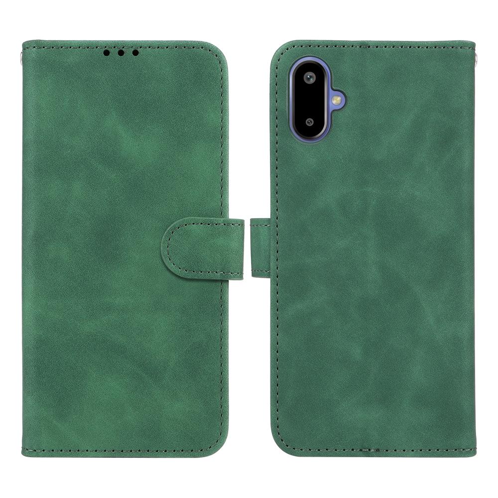 Кожаный чехол для Samsung Galaxy F06 5G/M06 5G с эффектом кожи, противоударный, кошелек, откидная крышка для телефона