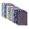 Kawasumi Washi Chiyogami Yuzen B4 15 15 Blue Set B Washi, Size, Patterns, Sheets,