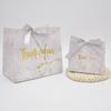 New Creative Mini Grey Marble Gift Bag Box For Party Baby Shower Paper Chocolate Boxes Package/Wedding Favours Candy Boxes