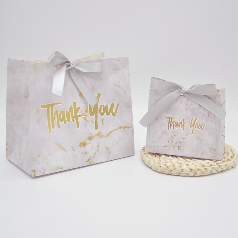 New Creative Mini Grey Marble Gift Bag Box For Party Baby Shower Paper Chocolate Boxes Package/Wedding Favours Candy Boxes