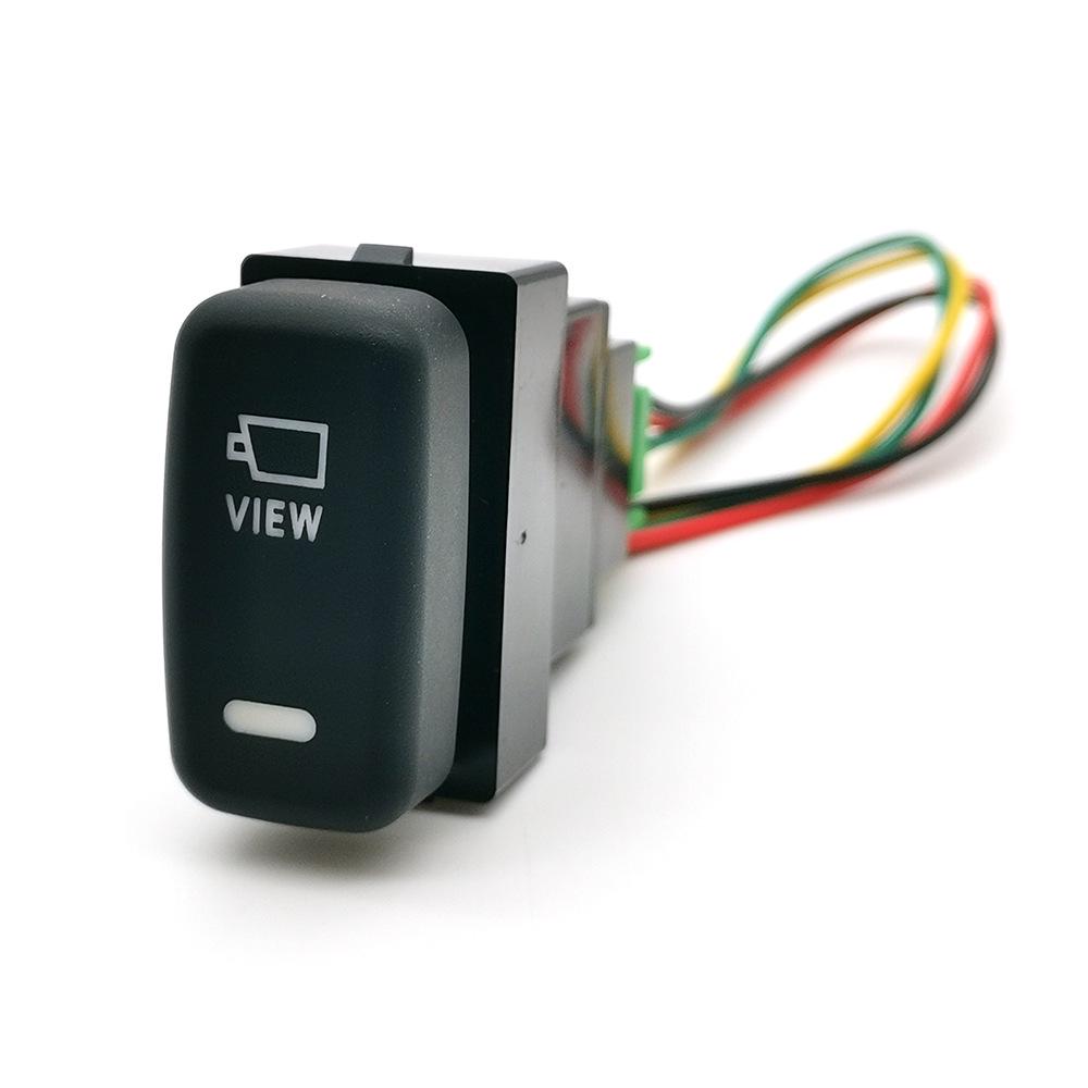 Светодиодные дневные ходовые огни и переключатель питания передних противотуманных фар для 06-12 Mitsubishi Outlander/Pajero