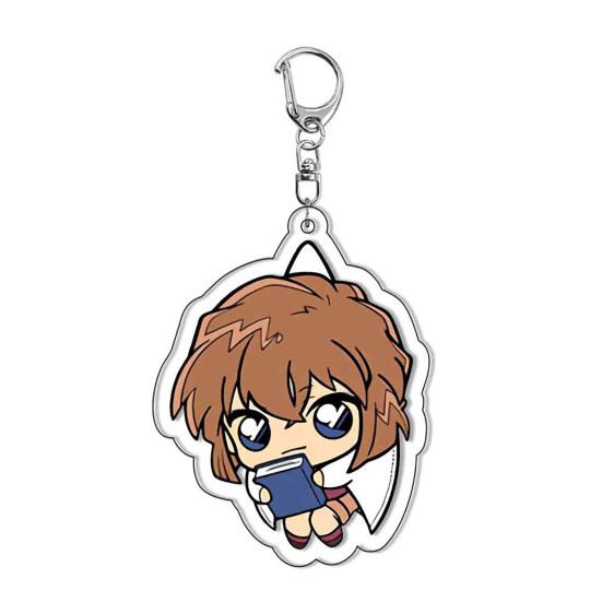 Прекрасный брелок-подвеска с нежным узором, прозрачный декор