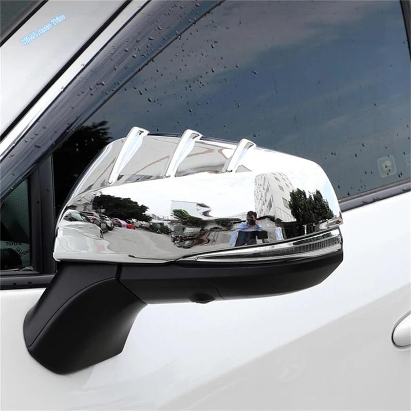 Chrome Car Tail Lights Lamp / Door Handle / Rear Window Spoiler Side Pillar Cover Trim For Toyota Sienna - 2026 Accessories