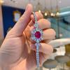 Sace Gems Браслет из медного сплава с цирконами – стильный и изысканный свадебный подарок подругам.