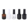 15 мл прозрачный стеклянный флакон для лака для ногтей пустой с крышкой кисточка косметические контейнеры стеклянные флаконы для ногтей с кисточкой