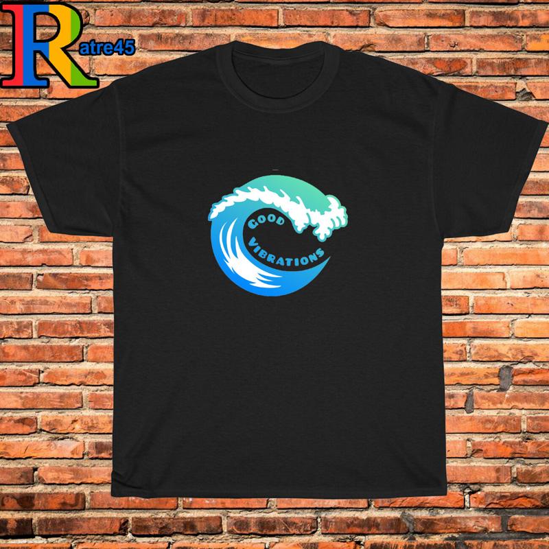 New T Shirt The Beach Boys Good Vibrations Black Grey White Navy Size S 3XL