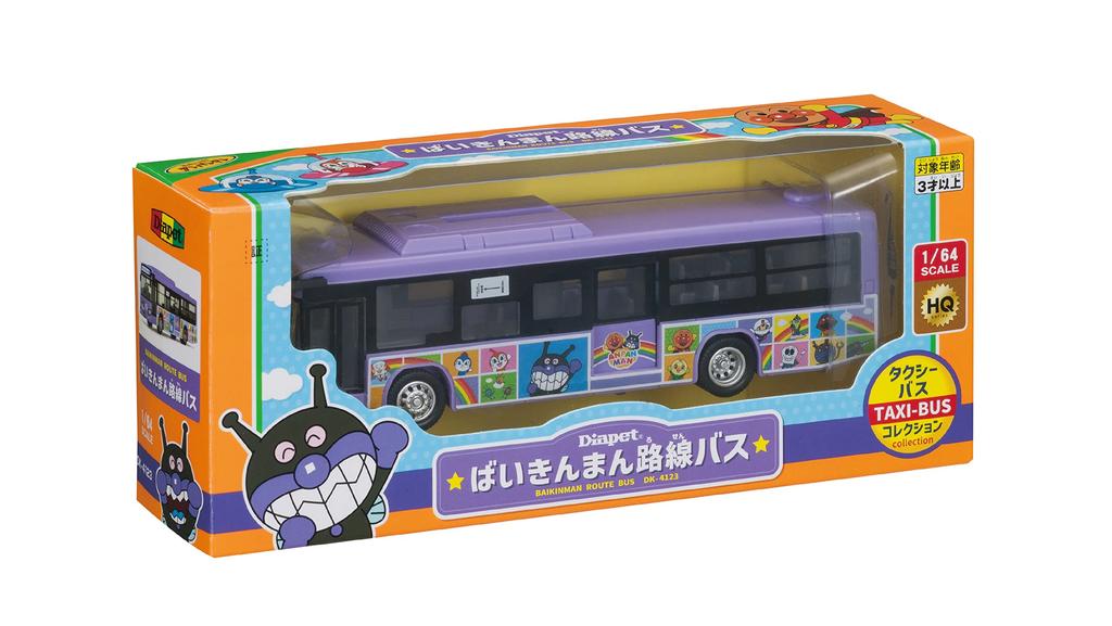 AGATSUMA Baikinman Route Bus DK-4123