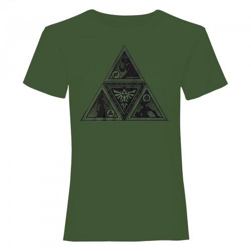 Nintendo Unisex Adult Triforce Legend Of Zelda T-Shirt