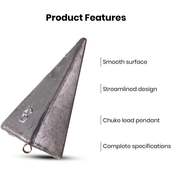Треугольная пирамида грузило свинцовый рыболовный груз грузило 2/3/4/5/6 унций свинцовые грузы рыболовные снасти подводное позиционирование соленая вода для серфовой рыбалки