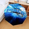 basketball Orlando Logo Umbrella Folding umbrella, automatic umbrella 8-Frame for Travel, camping Use Gift for Halloween Christmas