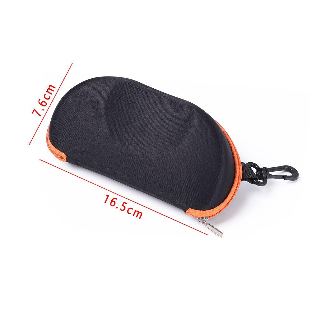 Portable Bag Vision Care Hard Eye Glasses Zipper Box Eyewear Protector Glasses Case