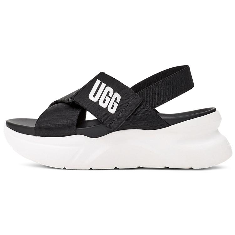 UGG Спортивные Сандалии 'Черно-Белые' Женские 1117354-BWHT