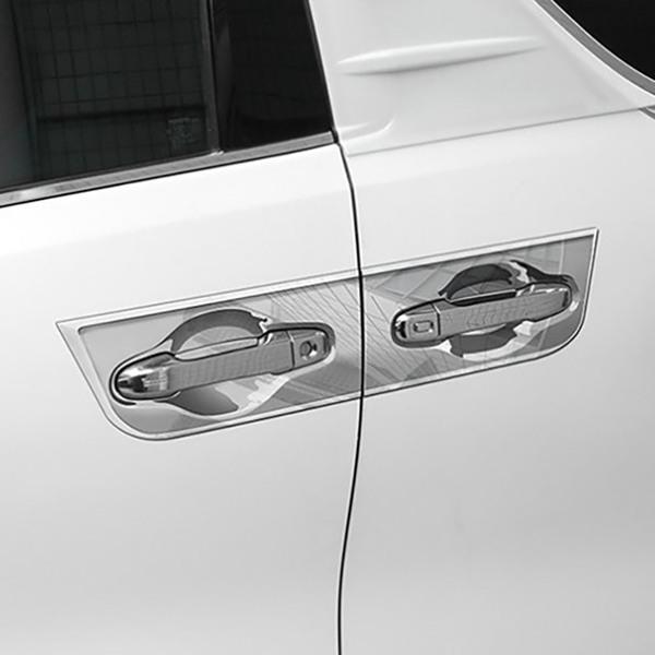 Защитные накладки на ручки дверей для Toyota Alphard 15-20, Комплект из 4 штук
