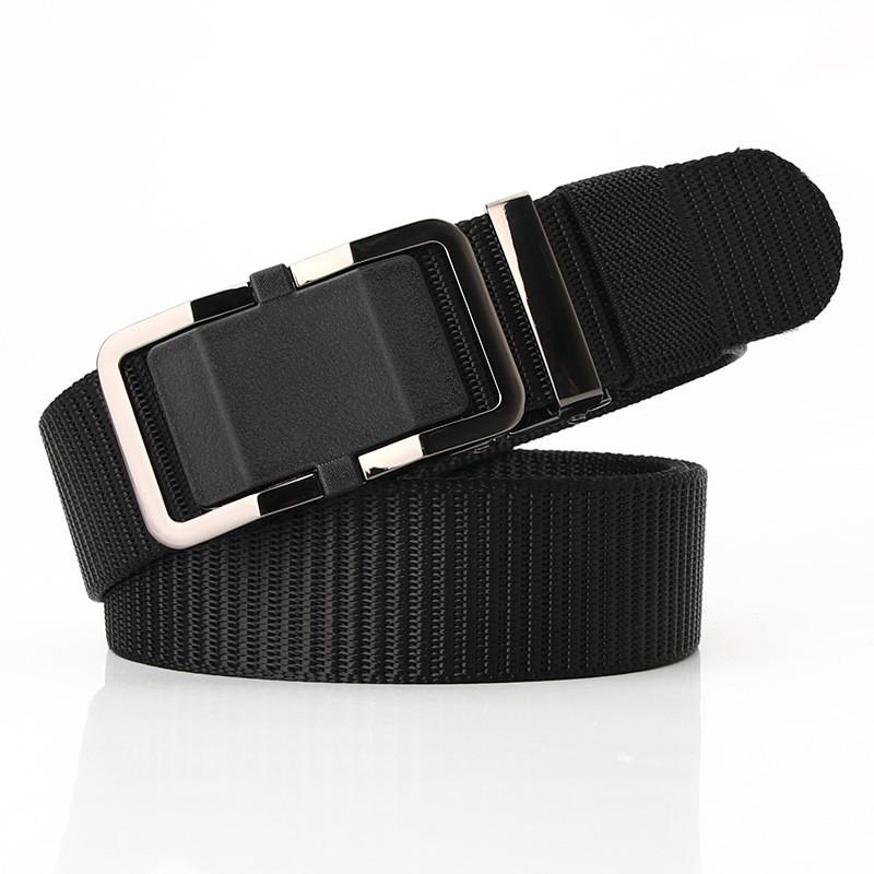 Mens Nylon Tactical Belt With Alloy Buckle For Outdoor Hiking And Casual Wear