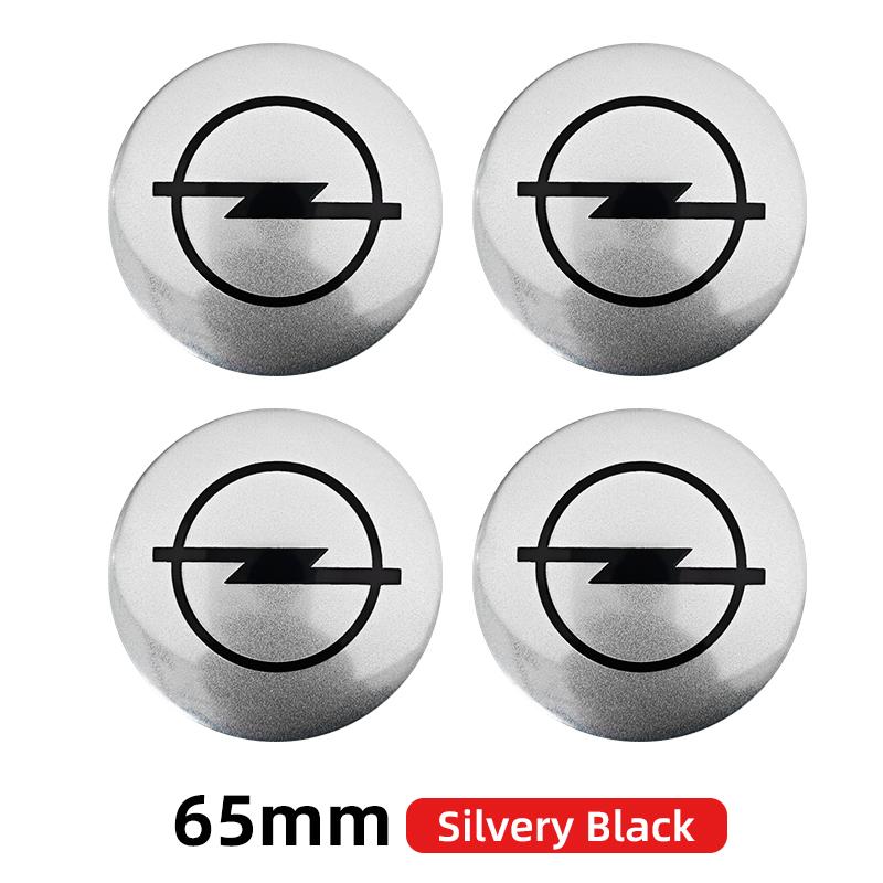 AAAYW1 4pcs 56mm 60mm 65mm Car Wheel Center Stickers Hup Emblem For Opel Insignia Astra J F Antara Meriva Zafira H G Corsa Vectra OPC