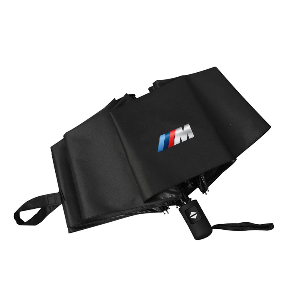 ADZW9 Car Automatic Folding Windproof Sunshade Umbrella For BMW M Power M3 M4 M5 X3 X5 E46 E90 E60 F10 F30 E39 E36 F20 E20 Performance