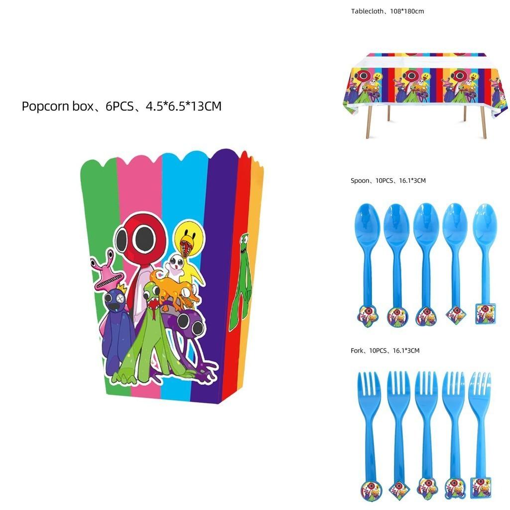 Праздничные принадлежности Roblox Rainbow Friends для незабываемого празднования дня рождения