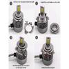 2 Pieces H7 LED Headlight Bulb Adapter H7 Holder Retainers Light Bulb Socket Base, Compatible with Mercedes Benz C/B/GLA/GL/GLS