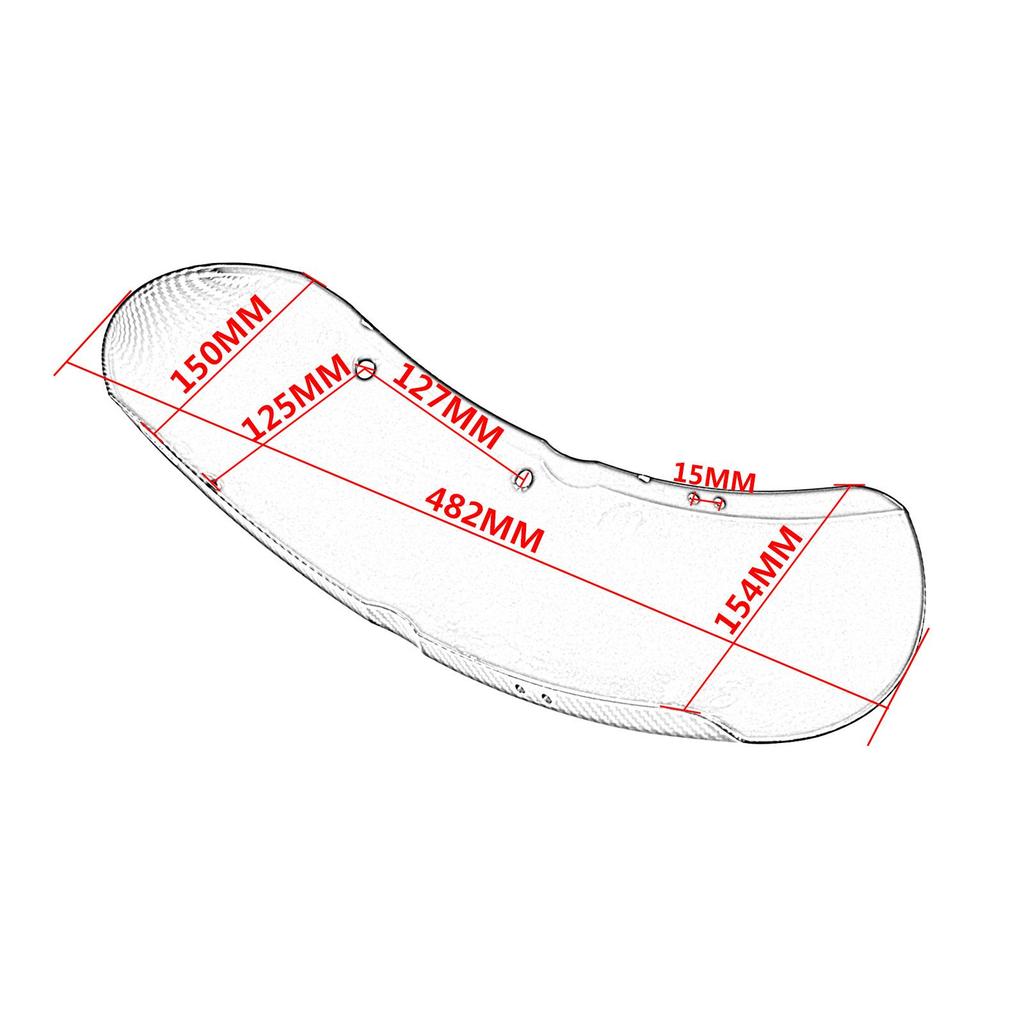 Kawasaki Z900RS 18-24 Переднее крыло брызговик