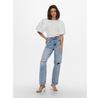 Джинсы ONLY Robyn 15250328 синий Straight Fit