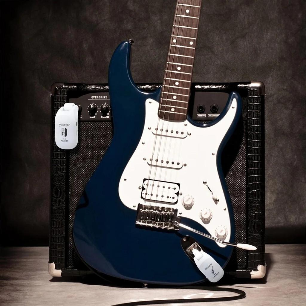 Беспроводная гитарная система HB-10, аудиопередатчик, приемник, перезаряжаемый