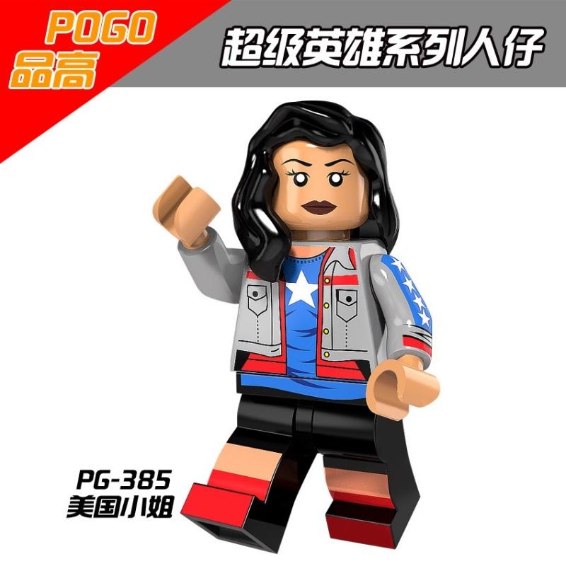 Lego Minifigures Pg8093 Супергерой Бэйн Росомаха Дэдпул Повседневная одежда Команда США Бэтмен Минифигурки