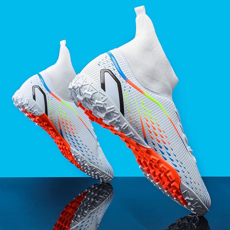 Модные мужские футбольные бутсы Детские футбольные бутсы Женские профессиональные футбольные шиповки Противоскользящая футбольная обувь TF/FG для улицы