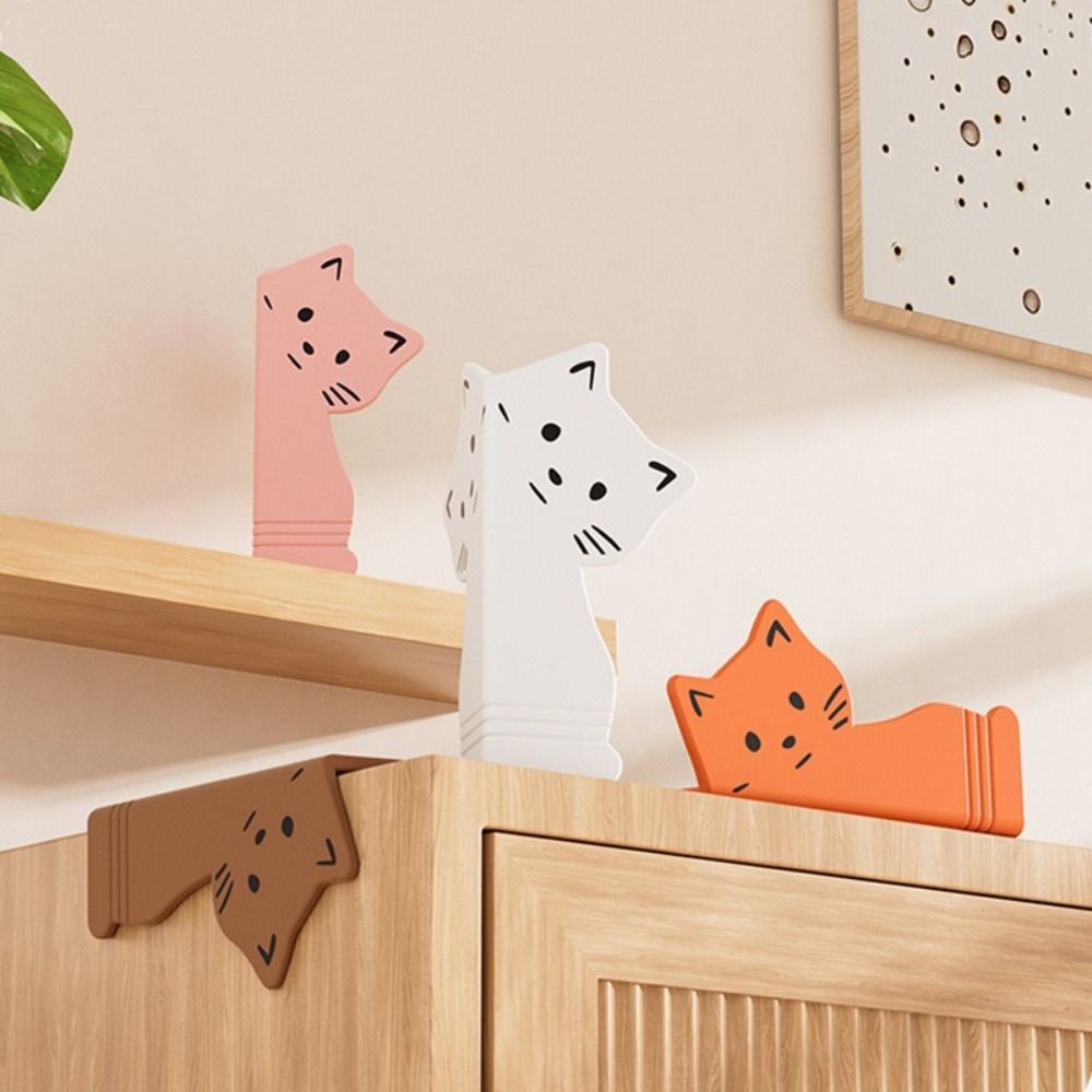 Self Adhesive Silicone Collision Pad Baby Safety Wall Corner Protector Bedroom