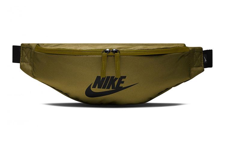 Nike Тканевая поясная сумка Regular Унисекс Оливково-зеленый BA5750-368