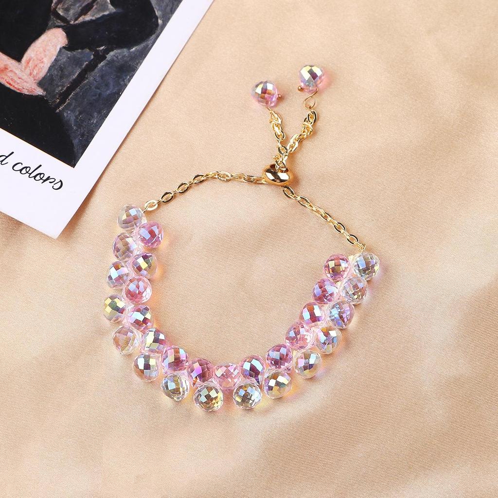 10 шт., хрустальные стеклянные бусины с каплями воды, граненые свободные бусины-разделители для самостоятельного изготовления ювелирных изделий, браслетов и ожерелий