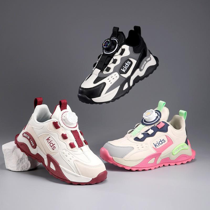 Girls Kids Running Shoes 2026 Fall Winter Non-slip Breathable Waterproof Casual Sneakers