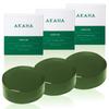 AKAHA Jelly Serum Soap CICA Facial Green Herb Made In Jelly Soap for and Rough Highly Moisturizing [GREEN] 3-Piece Set, Cleanser, Scent, Japan, Pores,