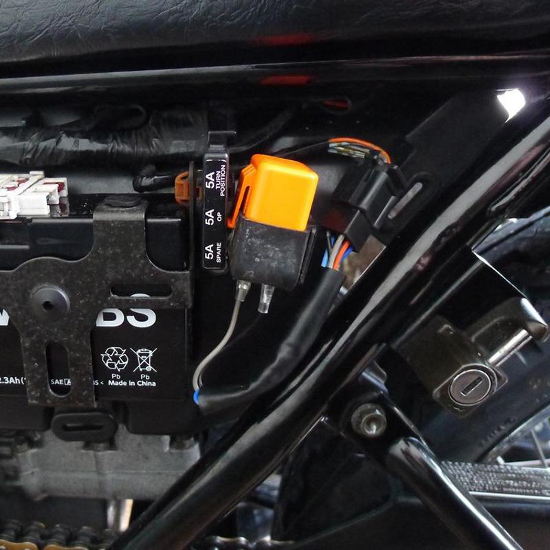 Регулируемое 2-контактное электронное светодиодное реле-мигалка с проводами для мотоциклов, скутеров, указателей поворота, реле гипер-мигания