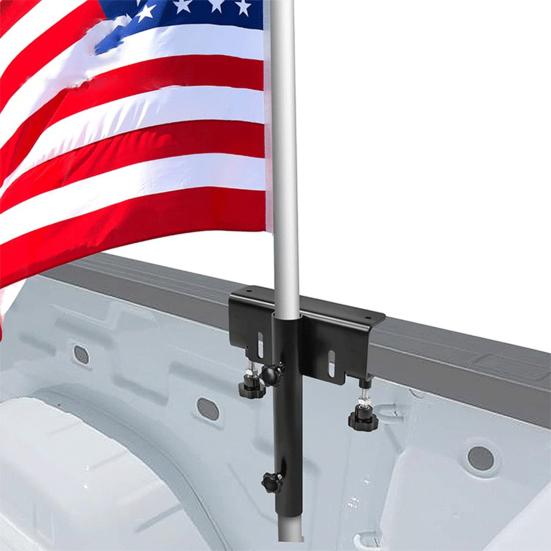 Кронштейн для крепления флагштока на грузовике, не требующий сверления, диаметр до 1,2 дюйма