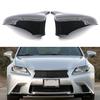 Car Rearview Side Mirror Covers Replace For Lexus GS L10 ES XV60 RC / RC F Sport IS XE30 Carbon Look Paste Directly Mirror