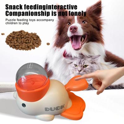 Интерактивная головоломка для собак Slow Feeder Duck Shaped, дозатор лакомств для собак для маленьких и средних собак, миска для собак Slow Feeder для дрессировки