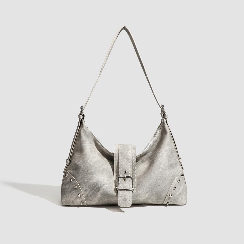 Милая крутая сумка-тоут с шипами женская ретро сумка-тоут под мышкой на плечо кроссбоди