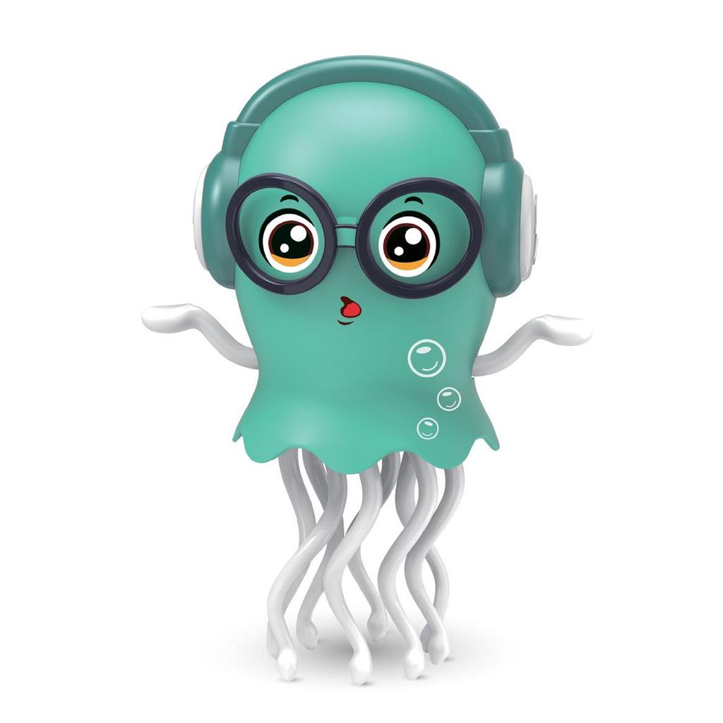 Jellyfish Light-Up Dancing Octopus: Musical, Glasses-Wearing, Electric Induction Toy