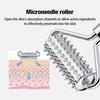 Zinc Alloy Pointed Roller Spatula Massage Ball Face Roller Massager Improve Neck Facial Beauty Skin Care Tool