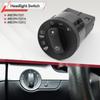 Car Accessories Headlight Control Fog Light Switch Without Auto For A4 B6 2000-2004 A4 B7 2004-2007 8E0941531 8E0941531A