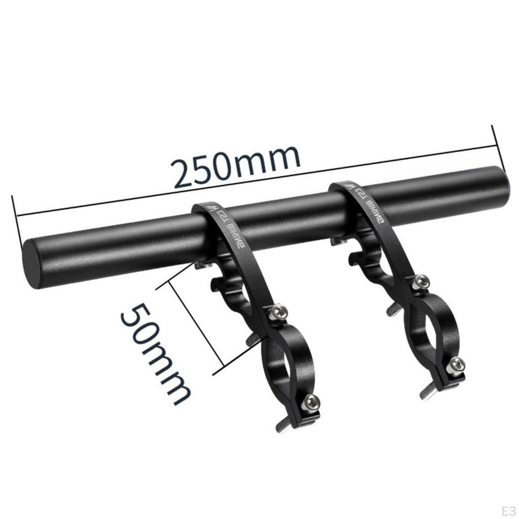 Руль велосипеда, Легкий кронштейн-удлинитель для велосипеда, Держатель для фонарей, лампы, телефона