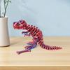 3D печатные кости динозавра, полностью шарнирные T-Rex, раскопки, доисторические окаменелости, игрушки динозавров, развивающие игрушки, игрушки для взрослых