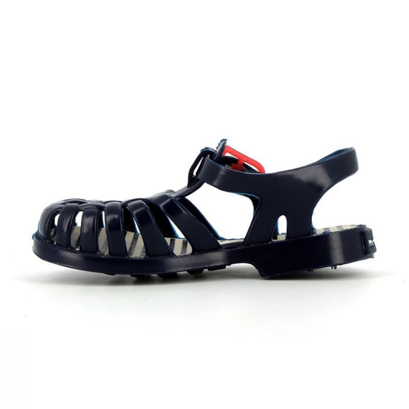 Детские сандалии из пластика темно-синего цвета с лучами солнца MEDUSE