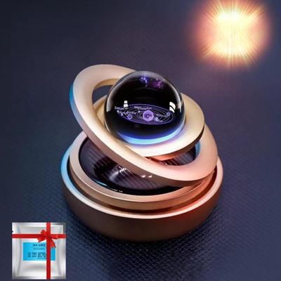Освежитель воздуха Solar Galaxy для автомобиля, вращающийся диффузор для ароматерапии, приборная панель, духи