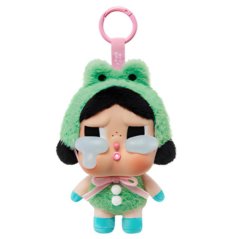 Подвеска для автомобиля labubu Crybaby Серия плачущих Фигурки в слепой коробке Виниловая кукла с лицом Плачущий ребенок Подвеска Коробка-сюрприз Игрушка брелок для сумки Подарок Детский подарок на день рождения